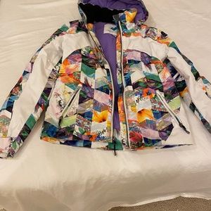 Girls Obermeyer Jacket and Pants Size 10-12 (M)